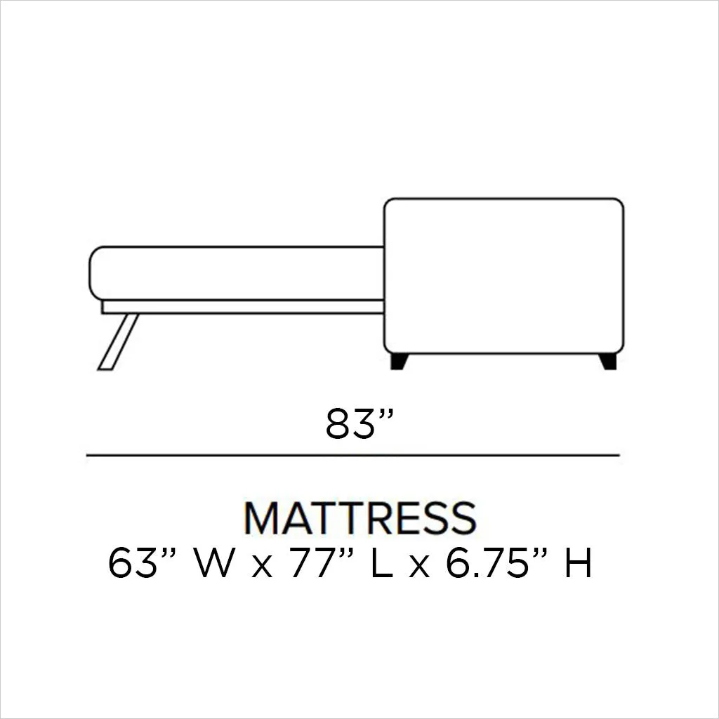 Luxurious Abra White Leather Sleeper Sofa - Modern Convertible Sofa Bed