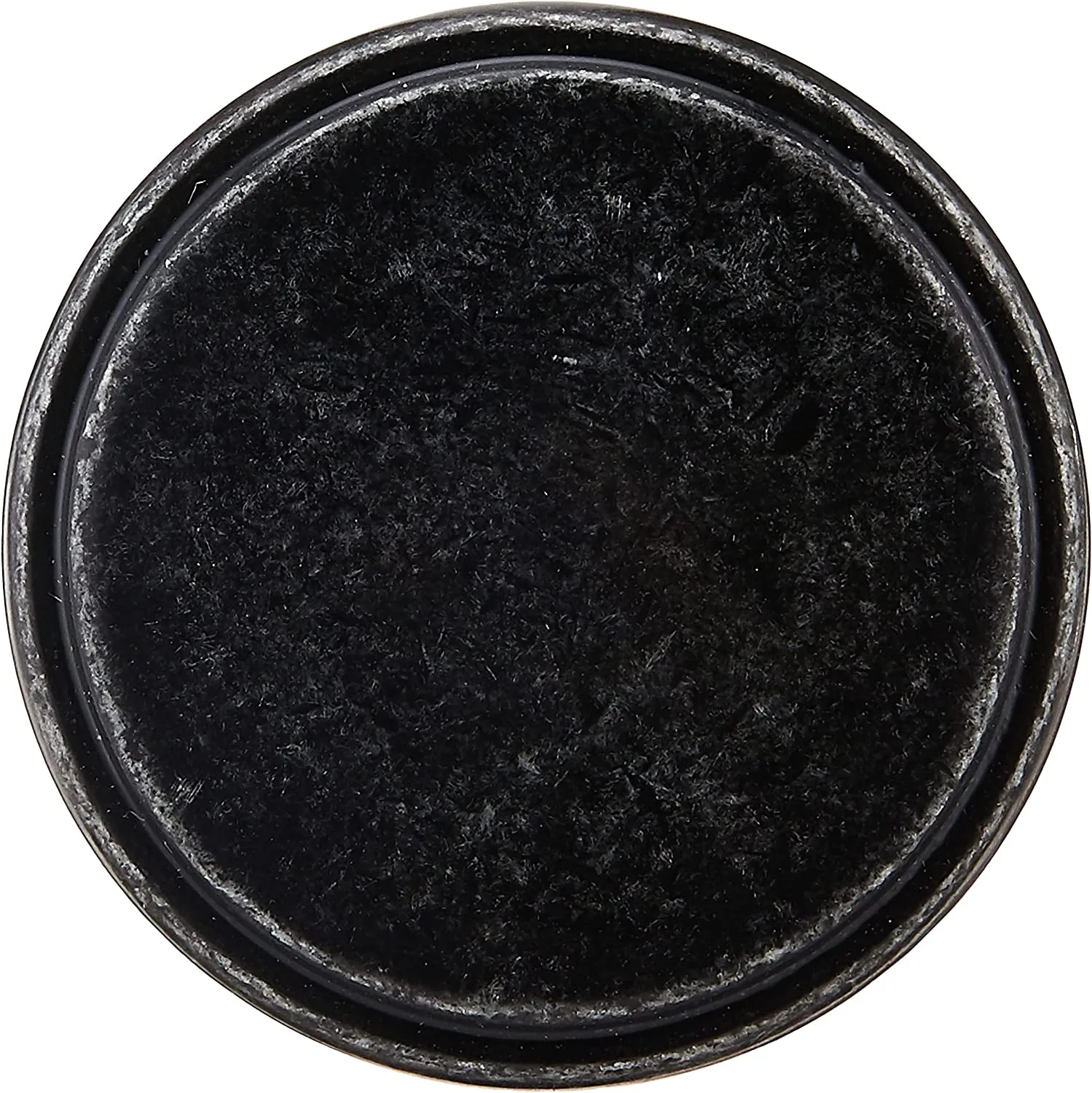 AmazonBasics Modern Wide Top Ring Cabinet Knob 1.52in Diameter Antique Silver 25Pack