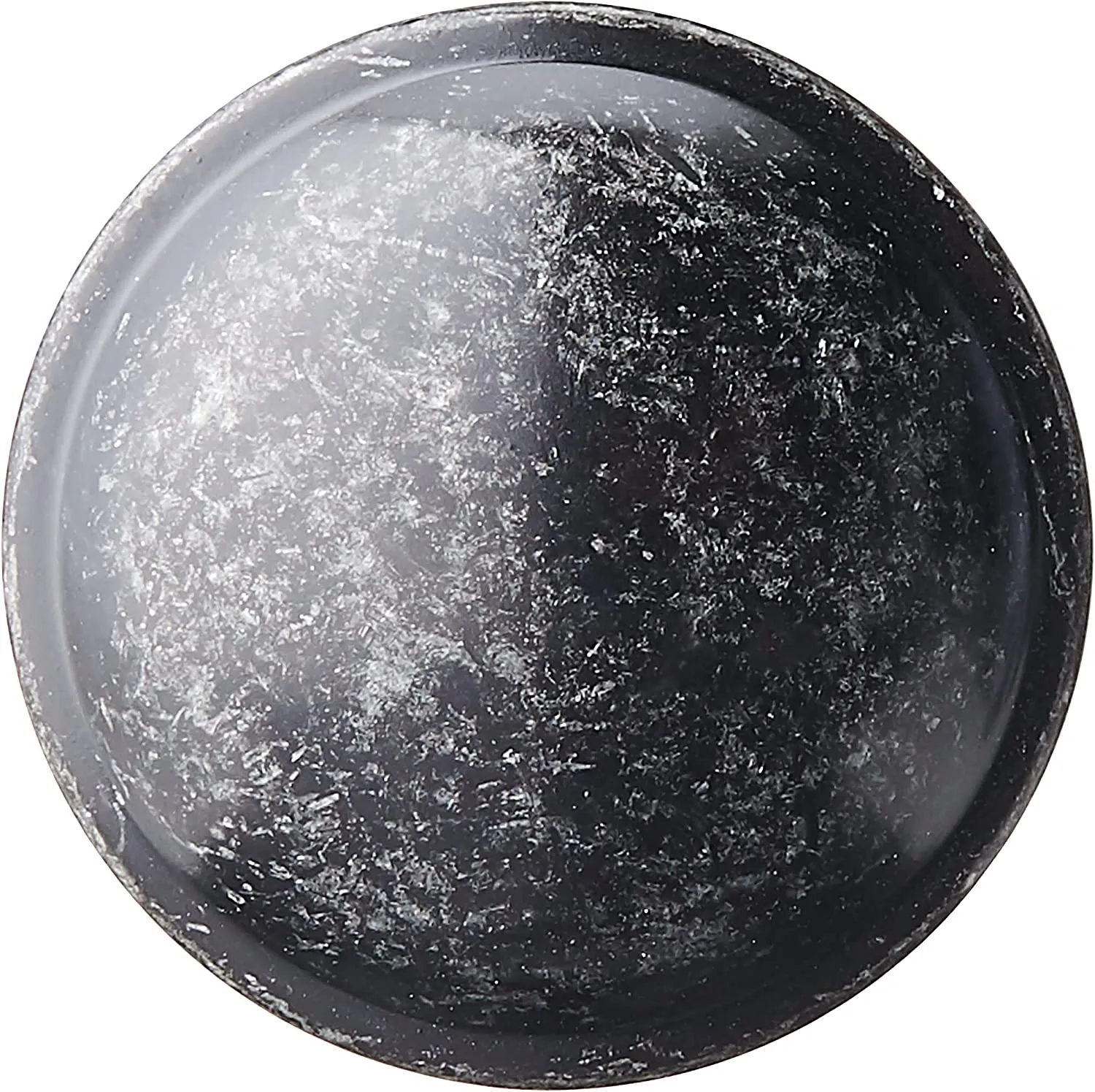 AmazonBasics Mushroom Cabinet Knob 1.19in Diameter Antique Silver 25Pack