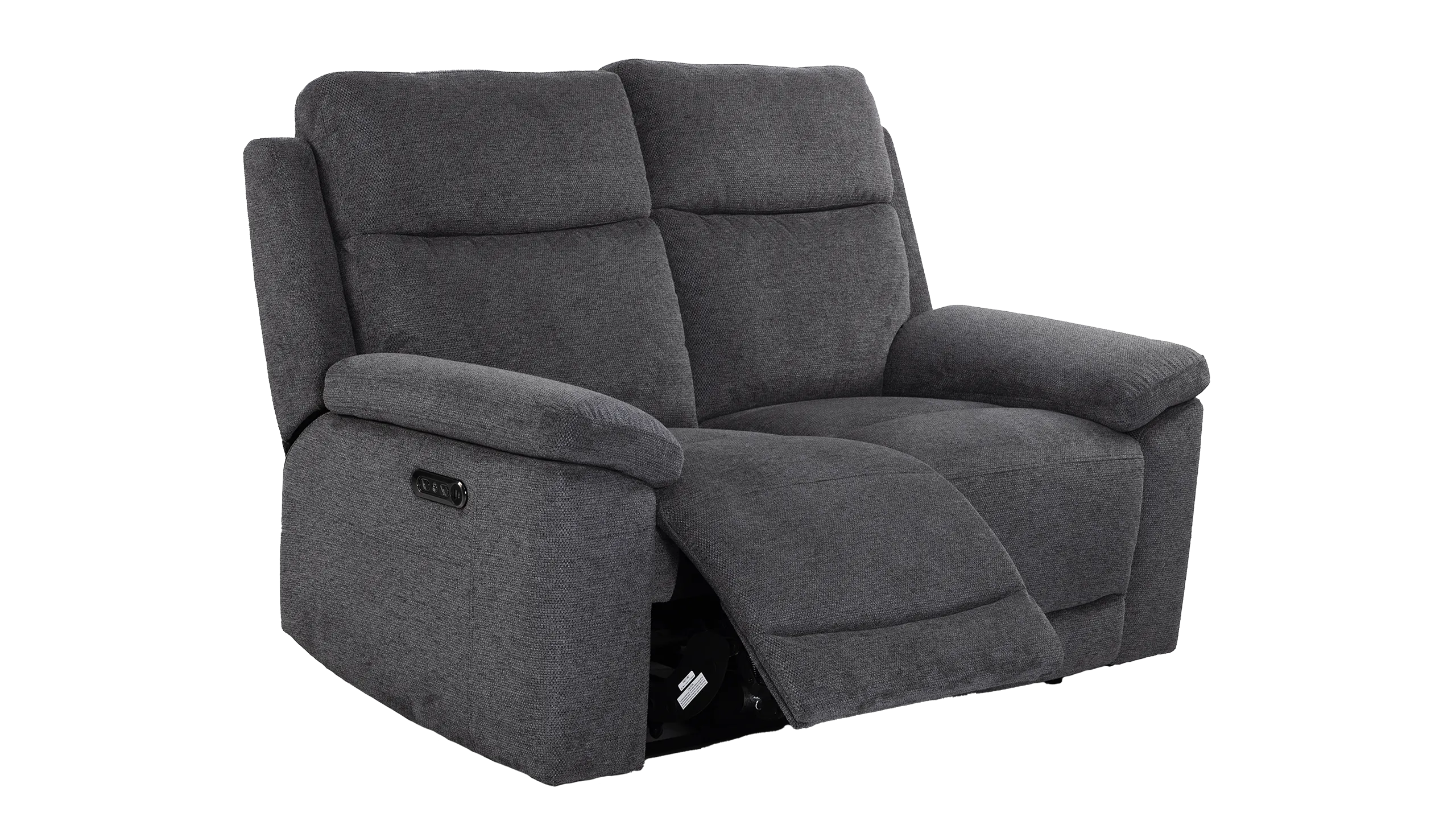 Banks 2 Seater Power Recliner Fabric Sofa