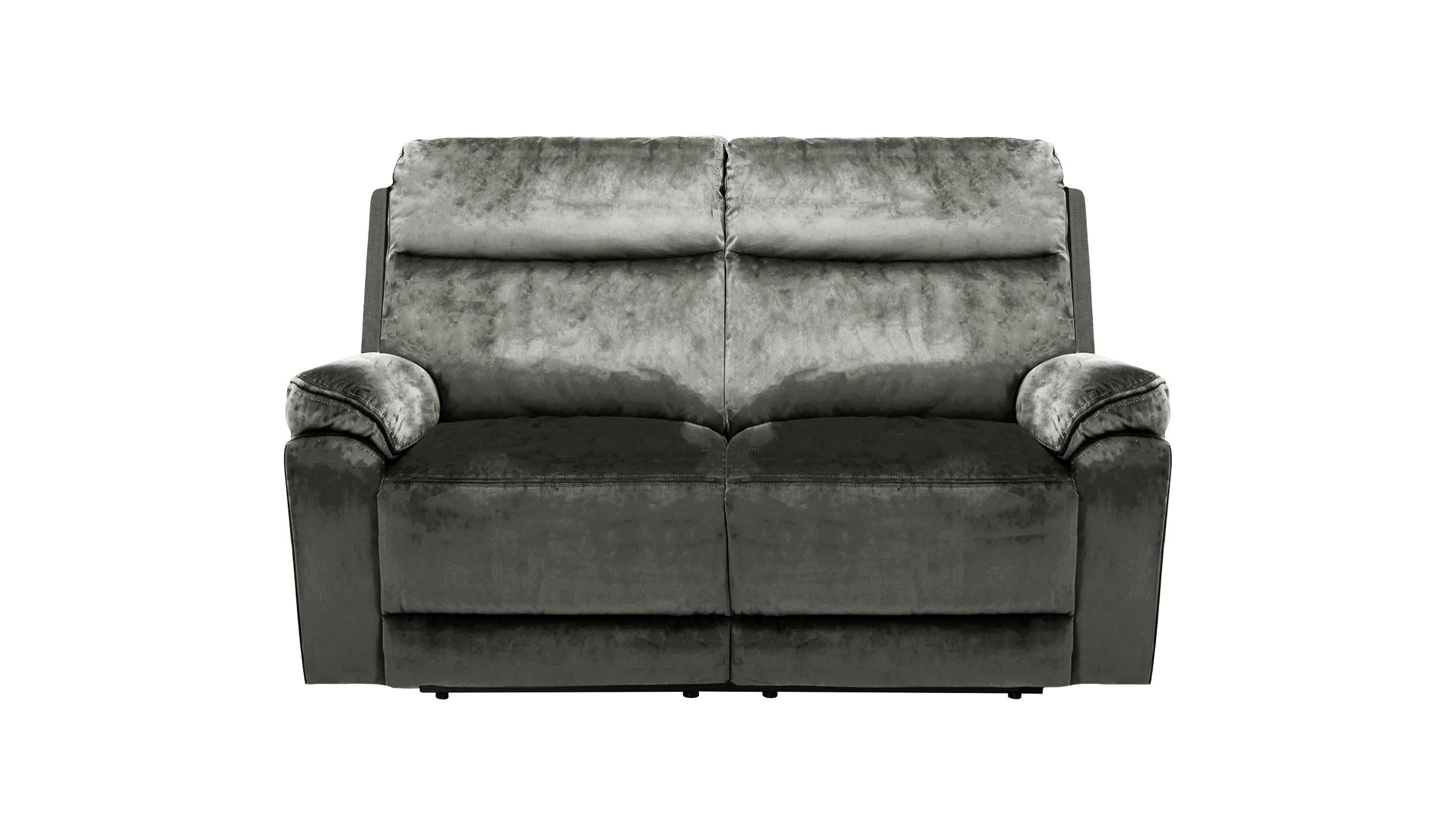 Banks 2 Seater Power Recliner Velvet Sofa
