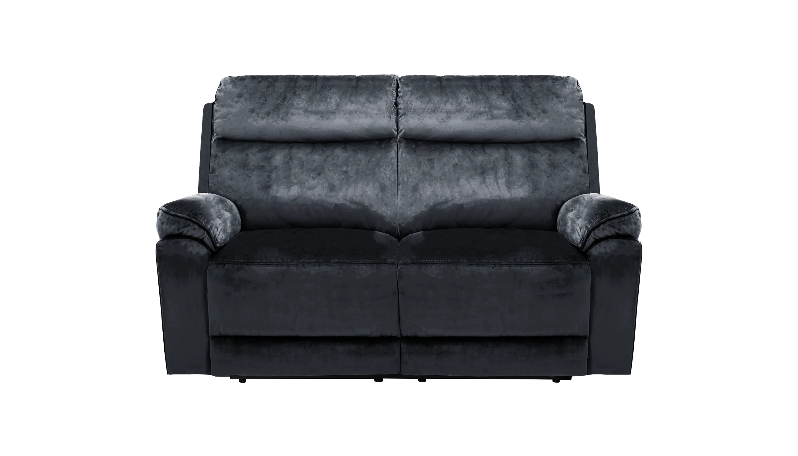 Banks 2 Seater Power Recliner Velvet Sofa