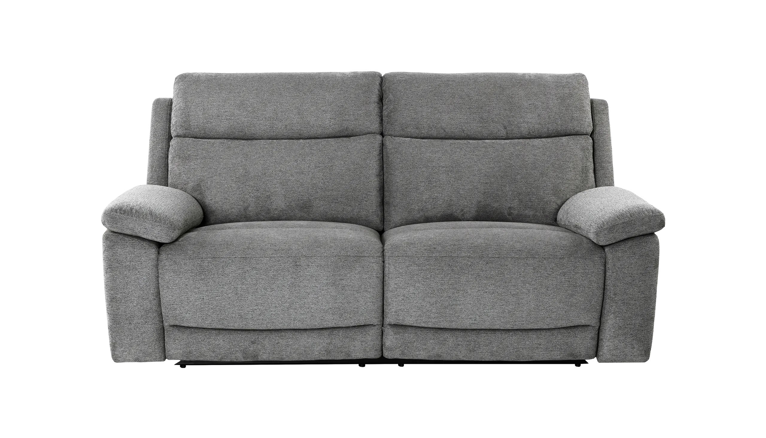 Banks 3 Seater Manual Recliner Fabric Sofa