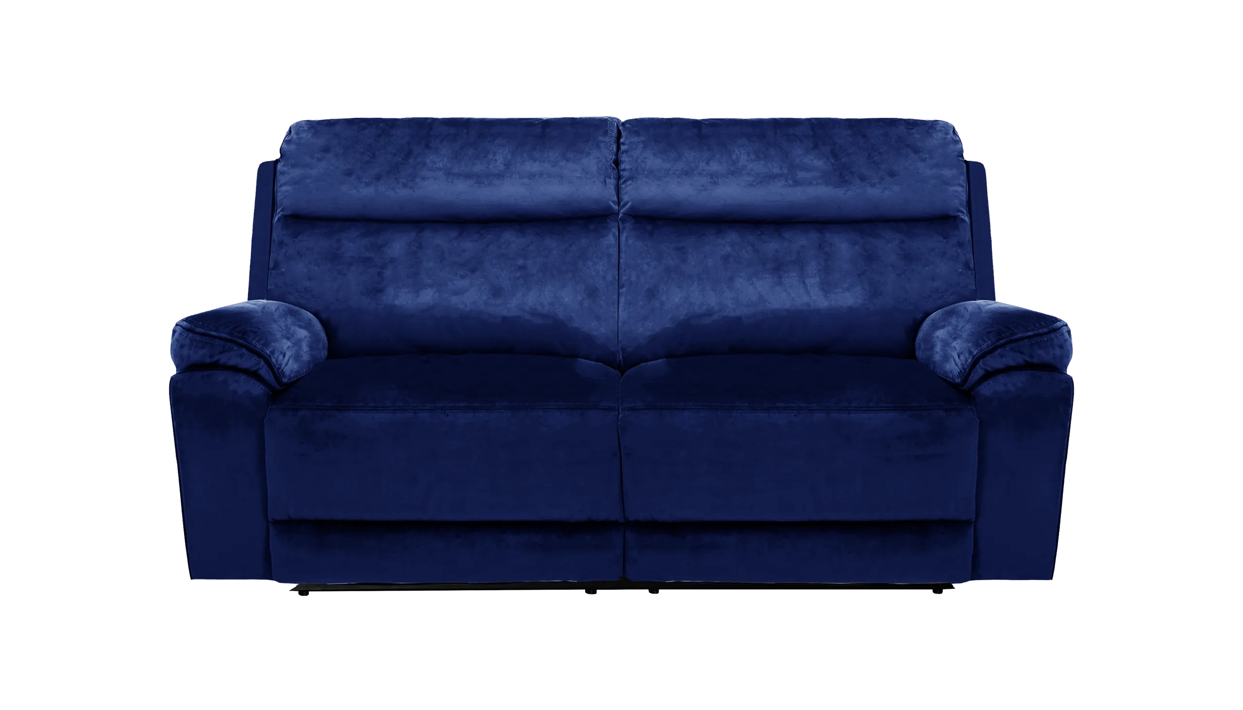 Banks 3 Seater Manual Recliner Velvet  Sofa