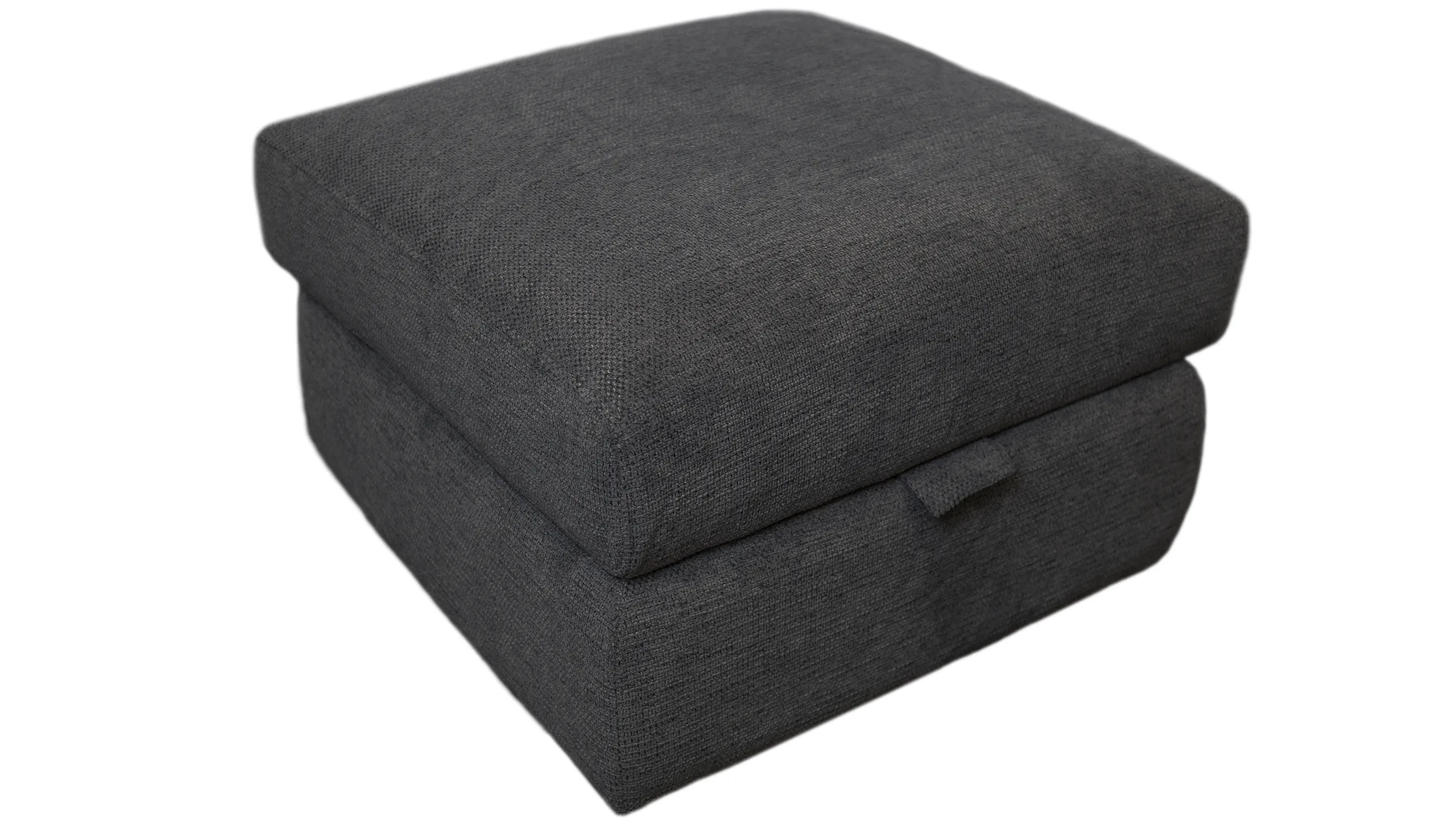 Banks Fabric Storage Footstool