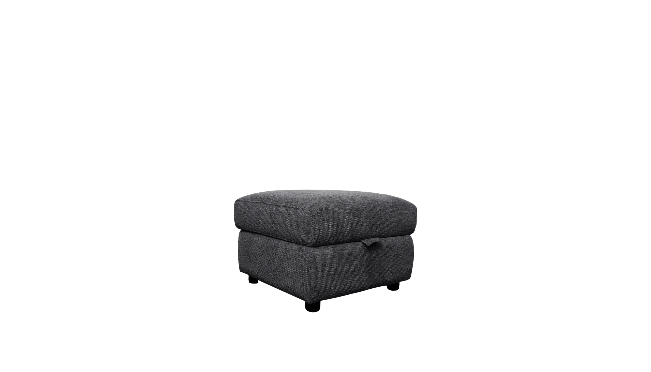Banks Fabric Storage Footstool