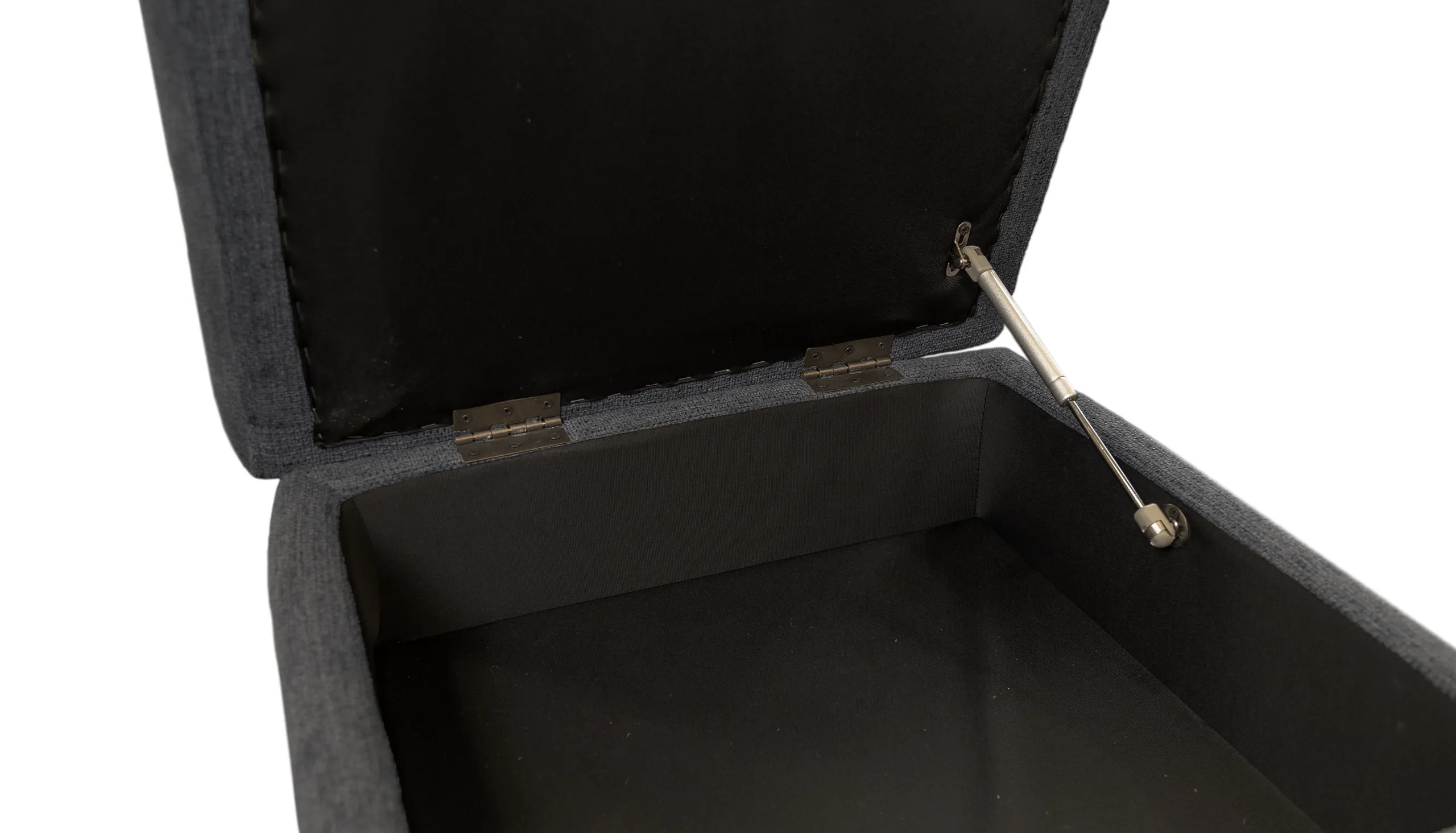 Banks Fabric Storage Footstool