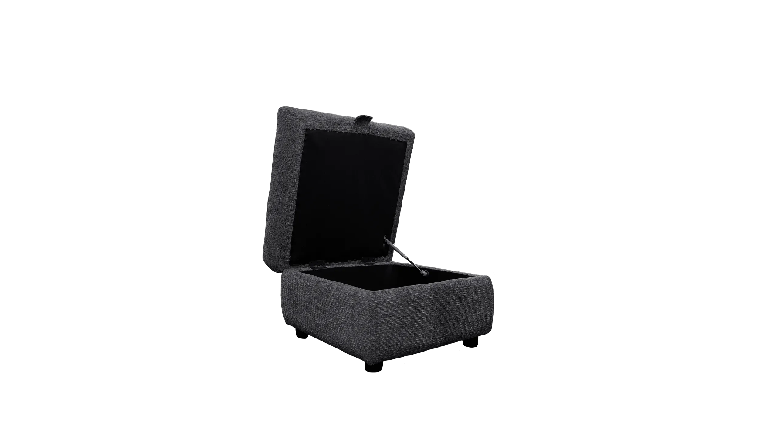 Banks Fabric Storage Footstool