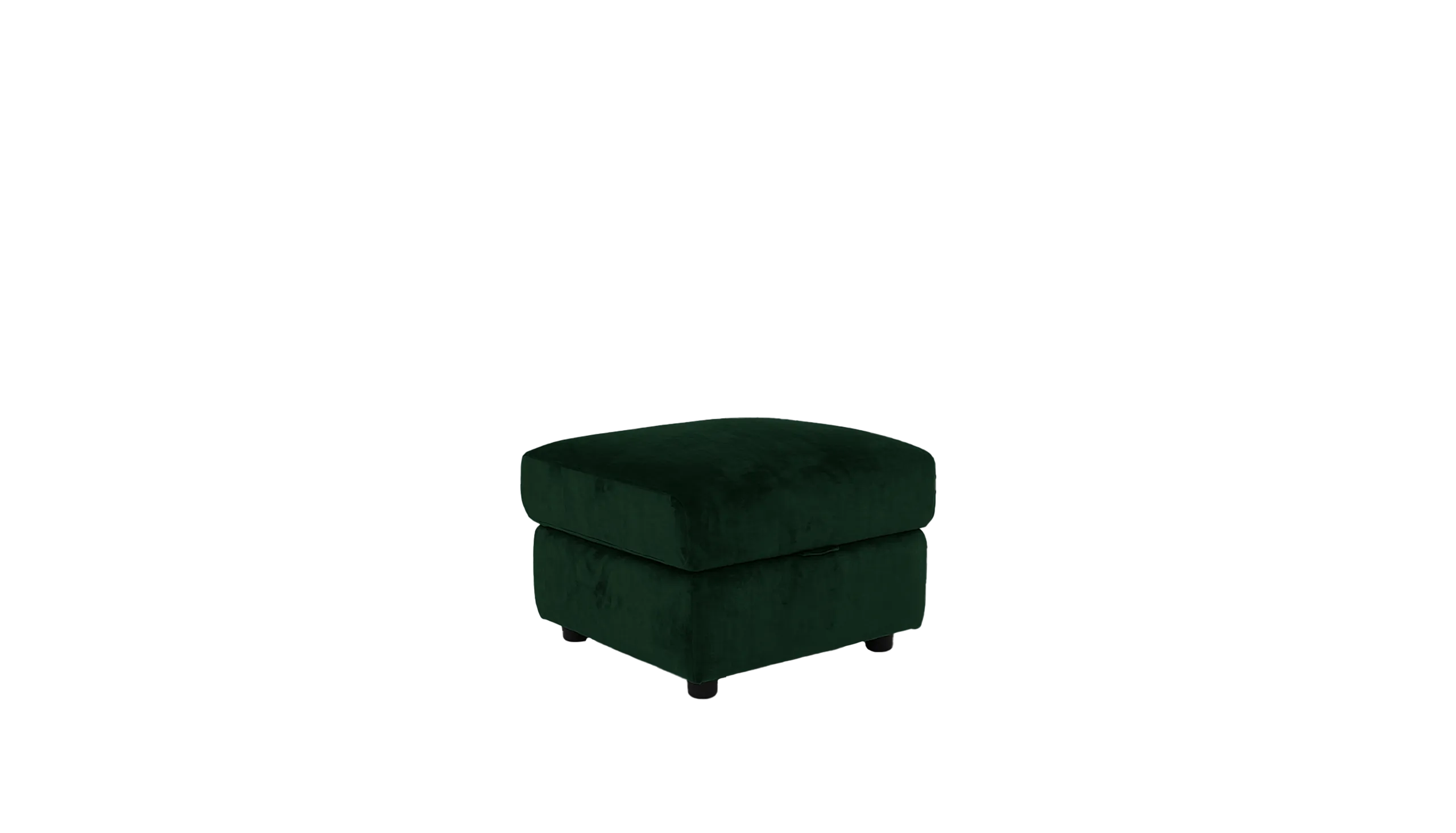 Banks Velvet Storage Footstool
