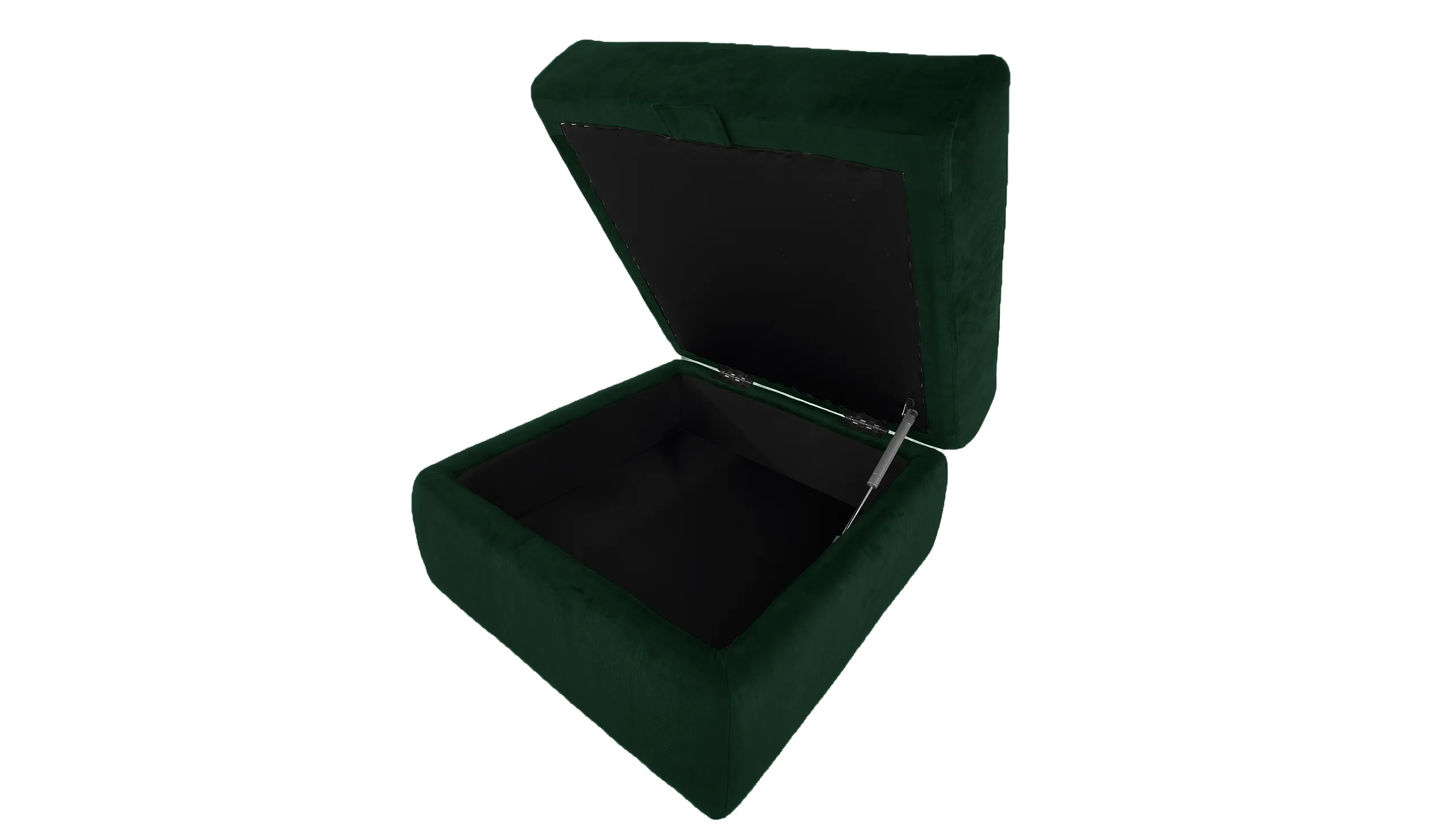 Banks Velvet Storage Footstool