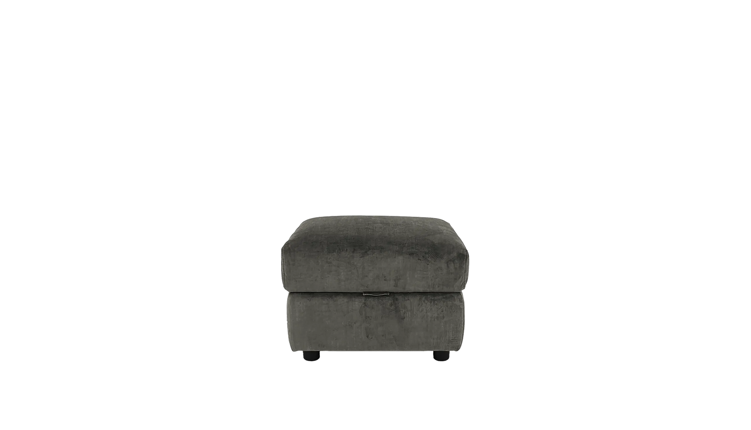 Banks Velvet Storage Footstool
