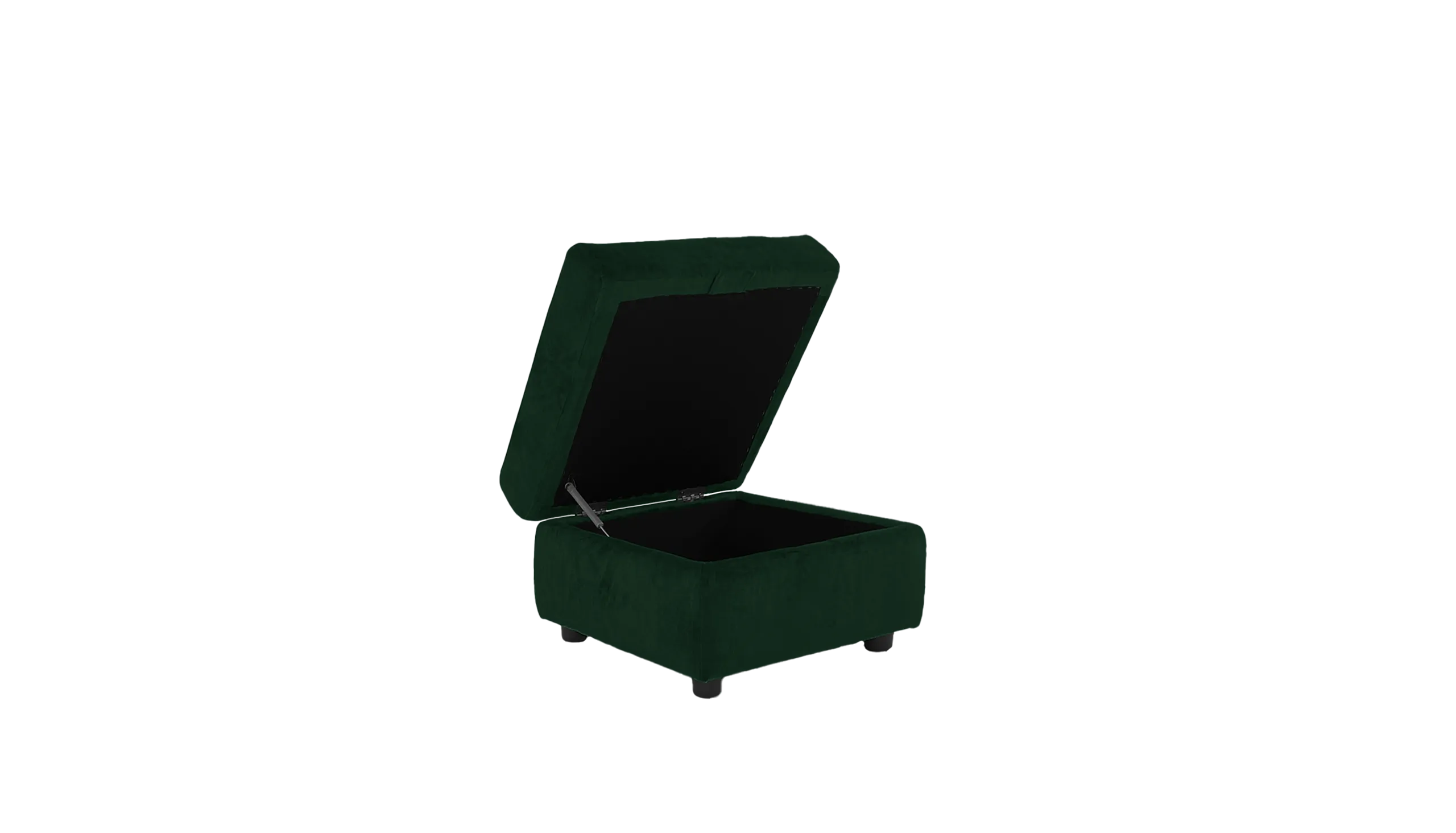 Banks Velvet Storage Footstool