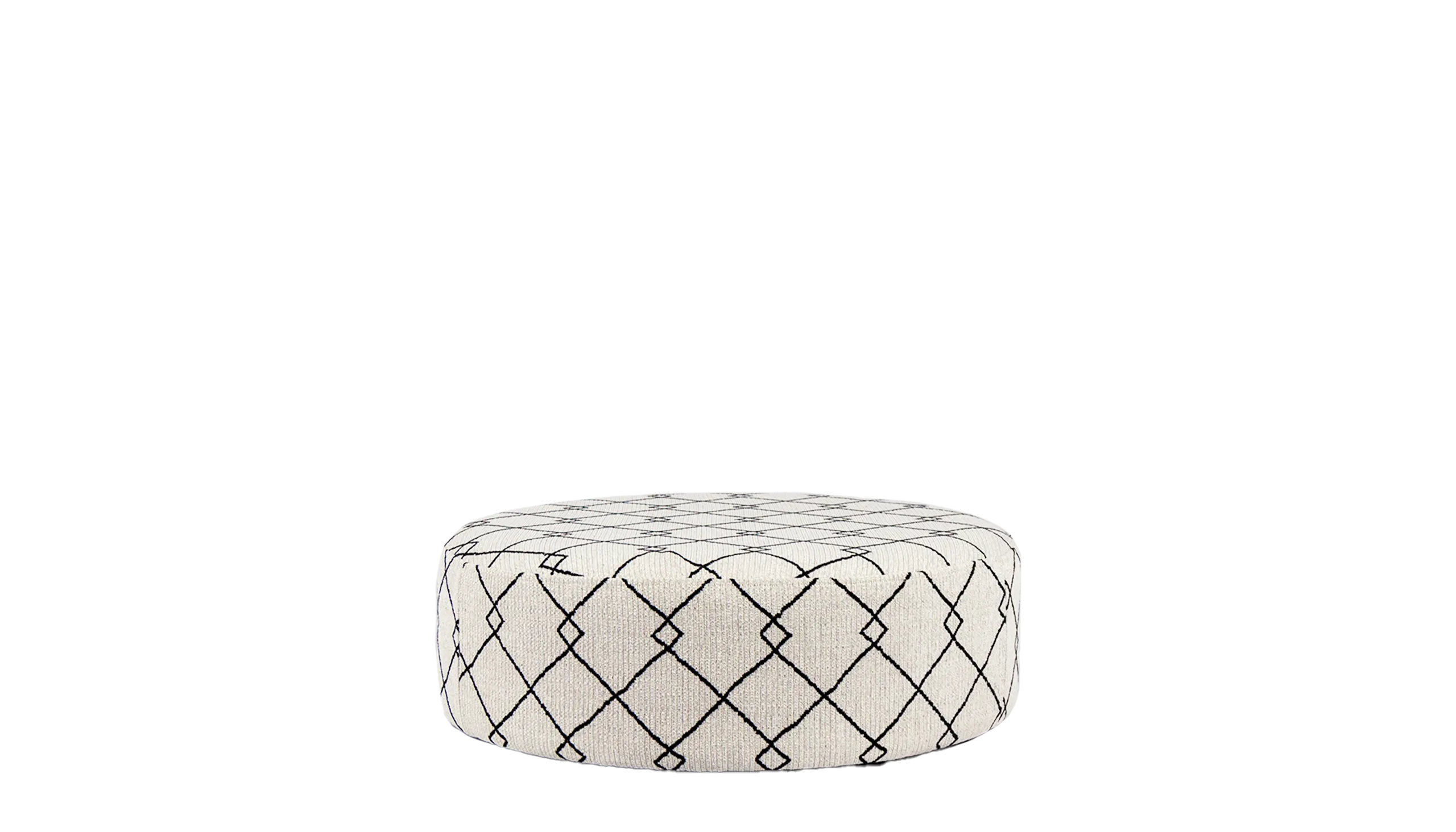 Bow Pattern Footstool