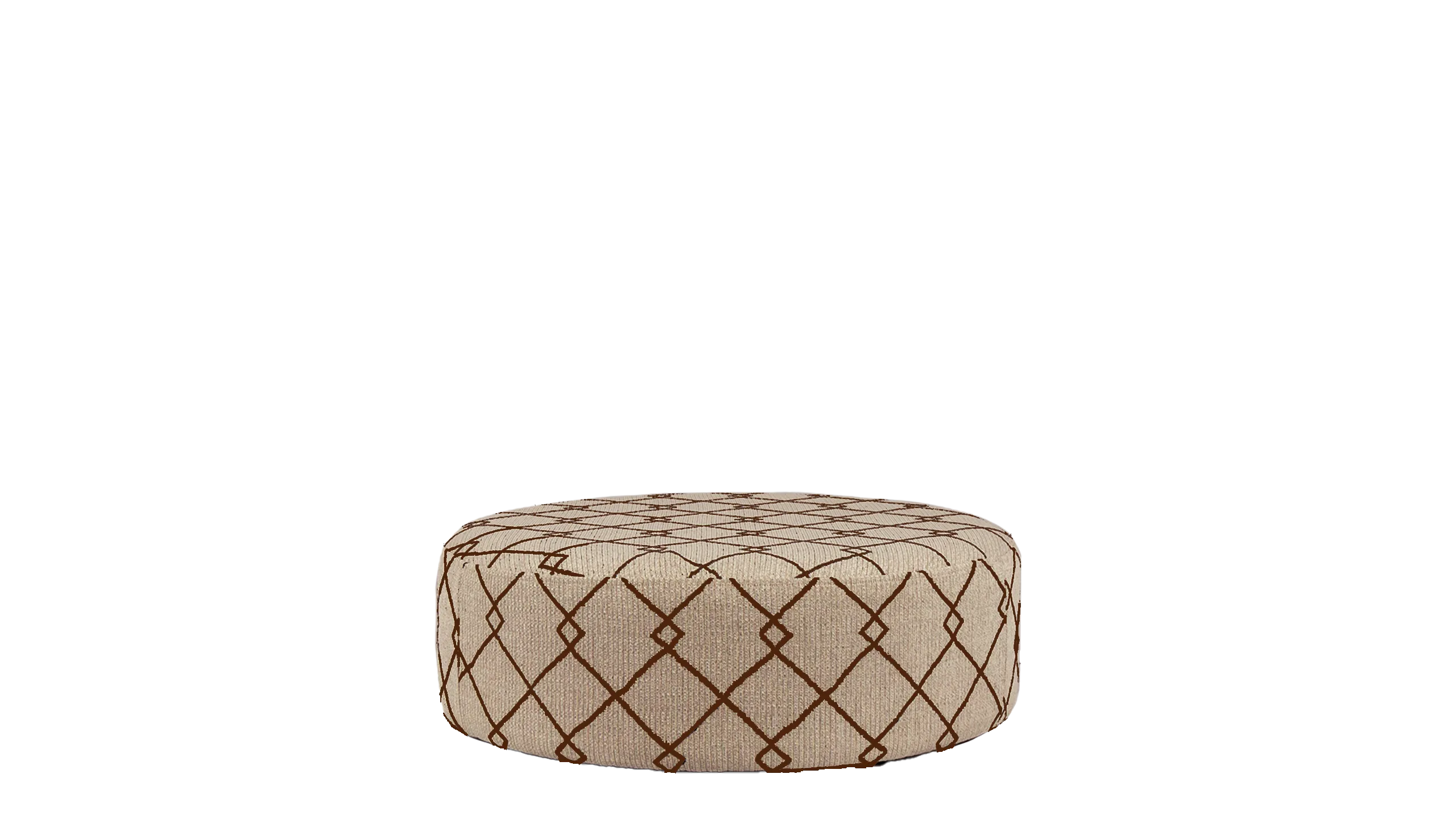 Bow Pattern Footstool
