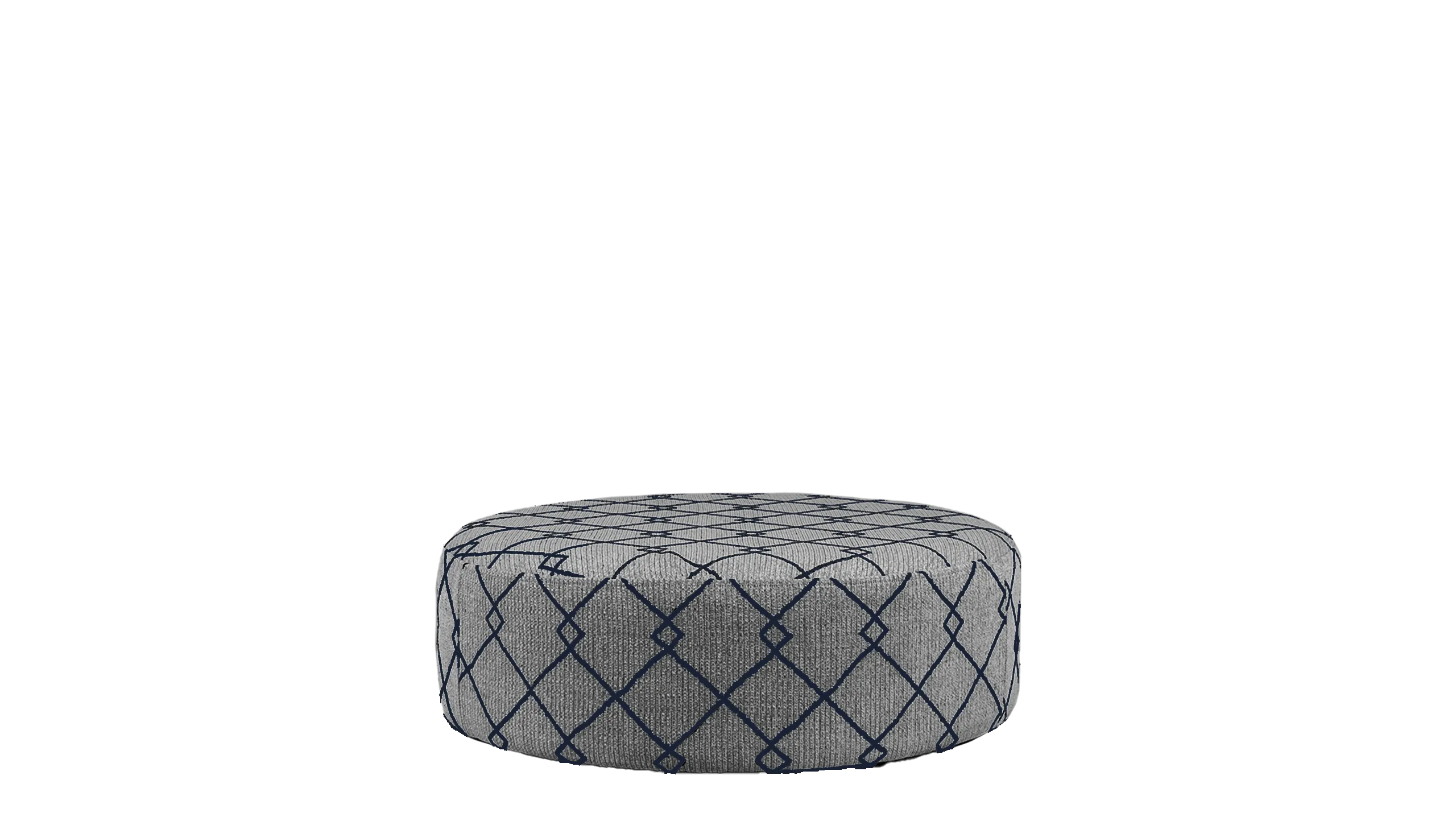 Bow Pattern Footstool
