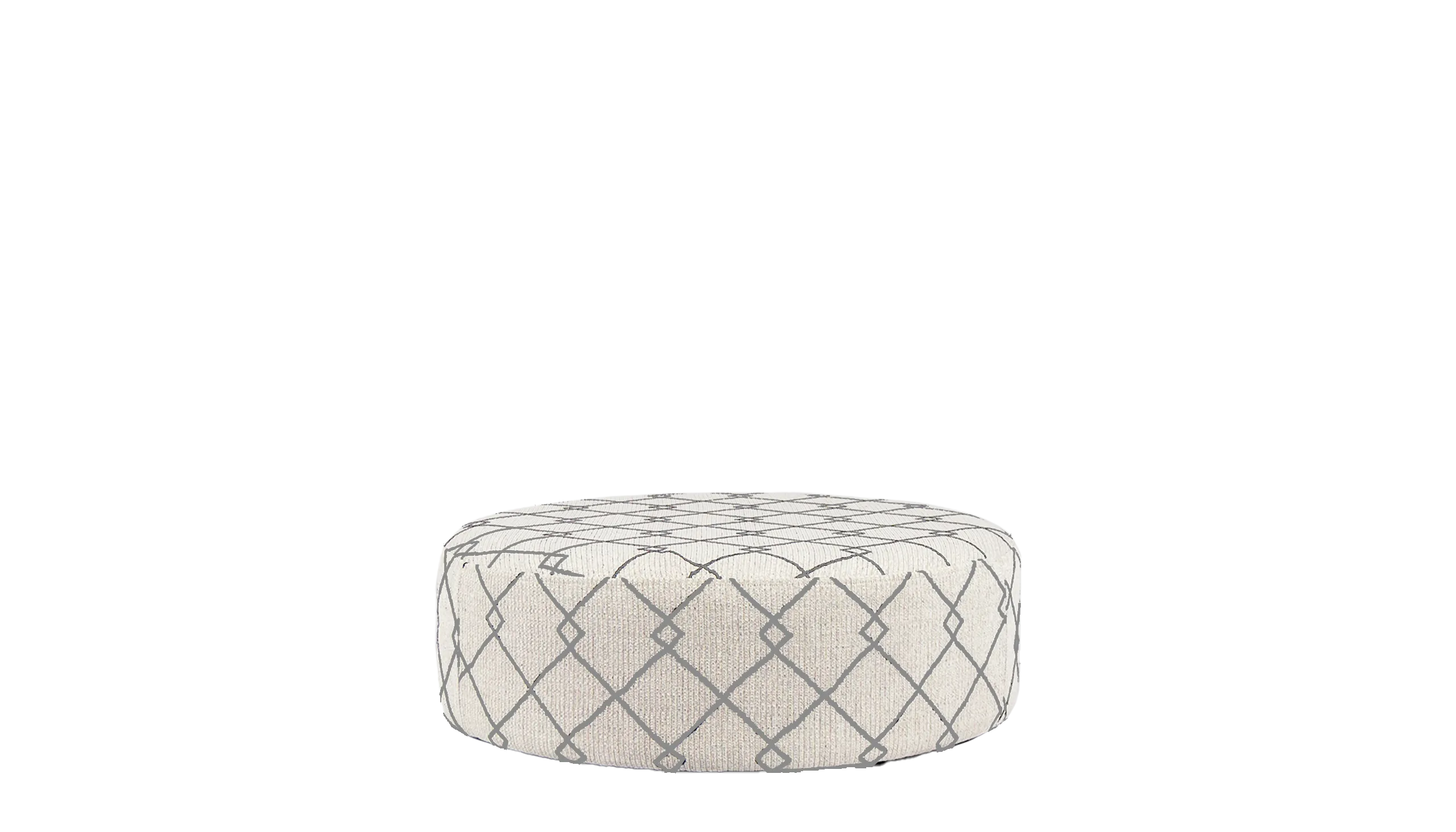 Bow Pattern Footstool