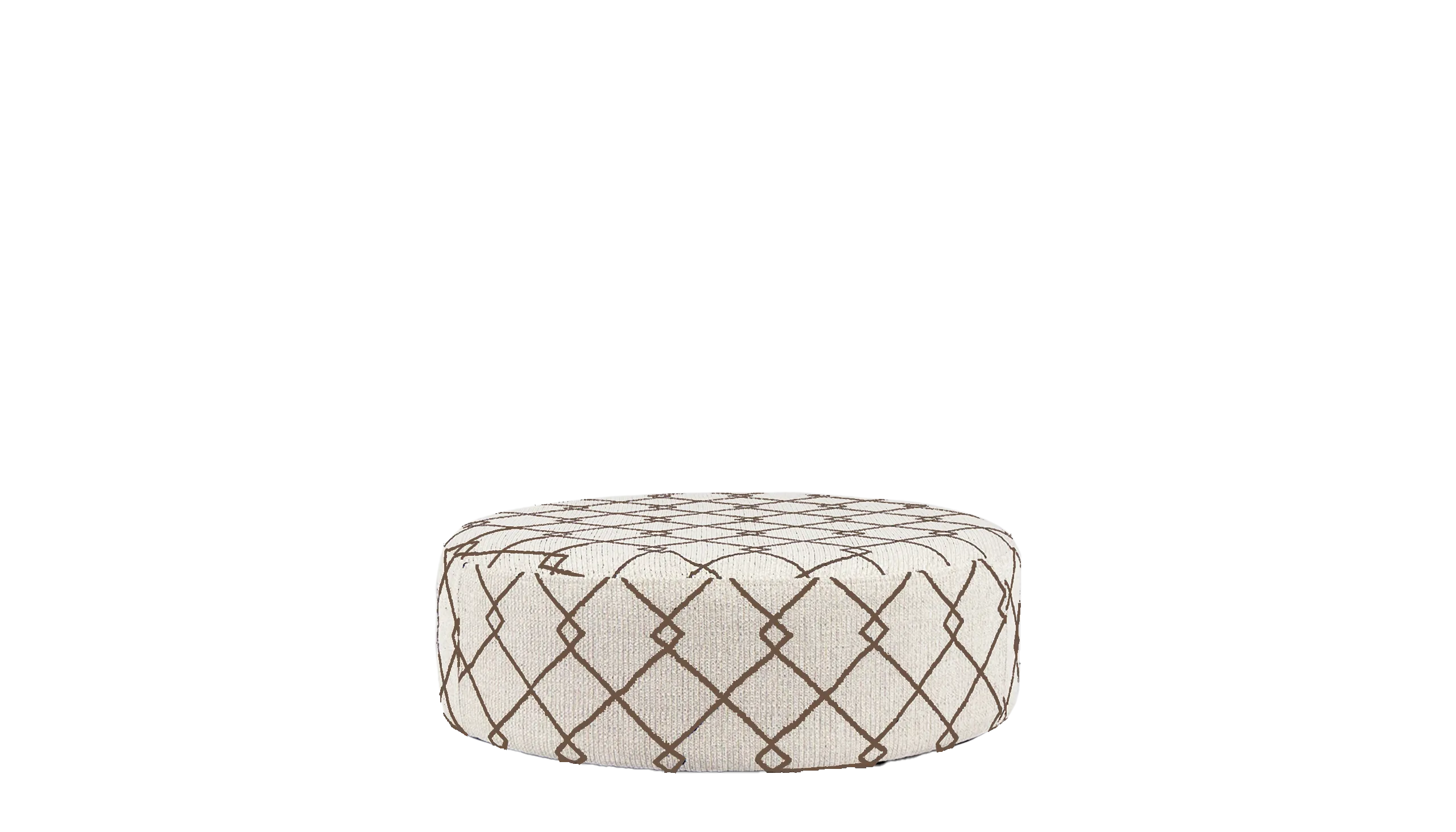Bow Pattern Footstool