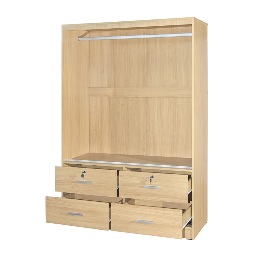 Modern 120 cm Sliding Wardrobe by Brendle - Sleek Design, Space-Saving Organizer
