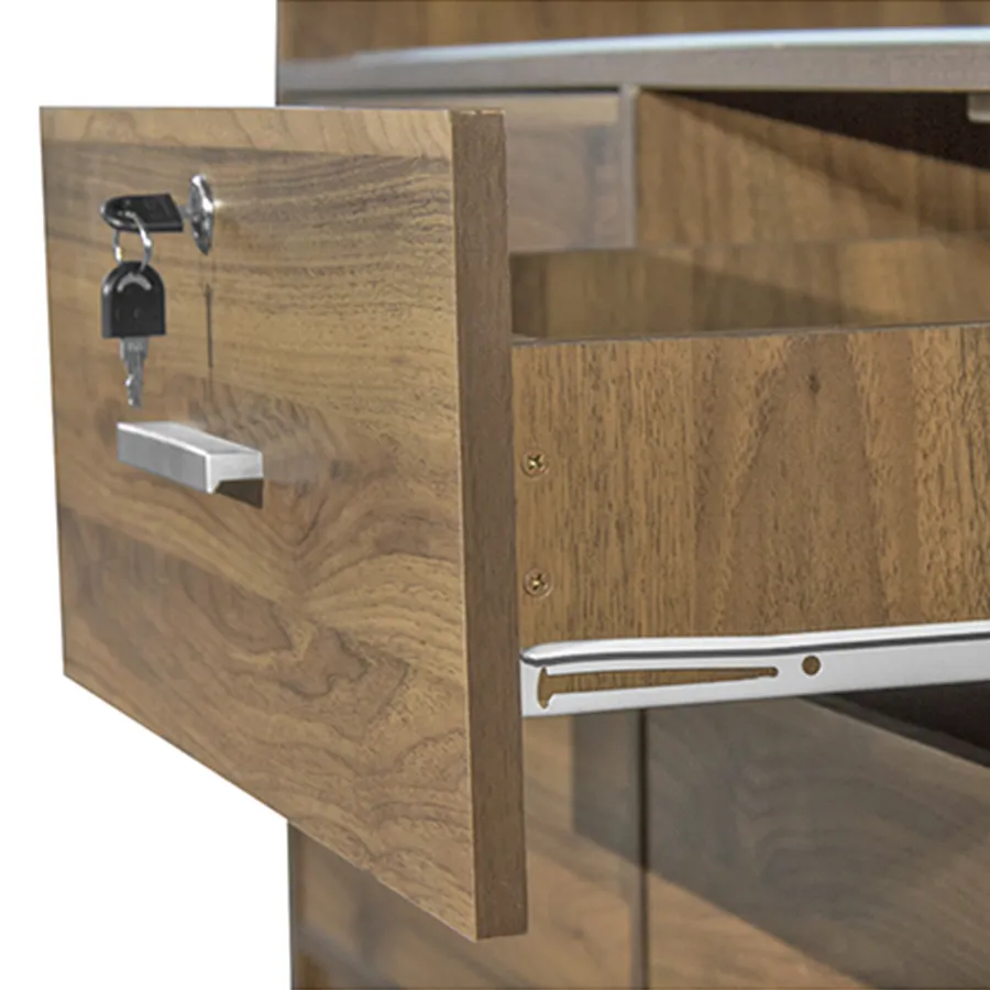 Modern 120 cm Sliding Wardrobe by Brendle - Sleek Design, Space-Saving Organizer