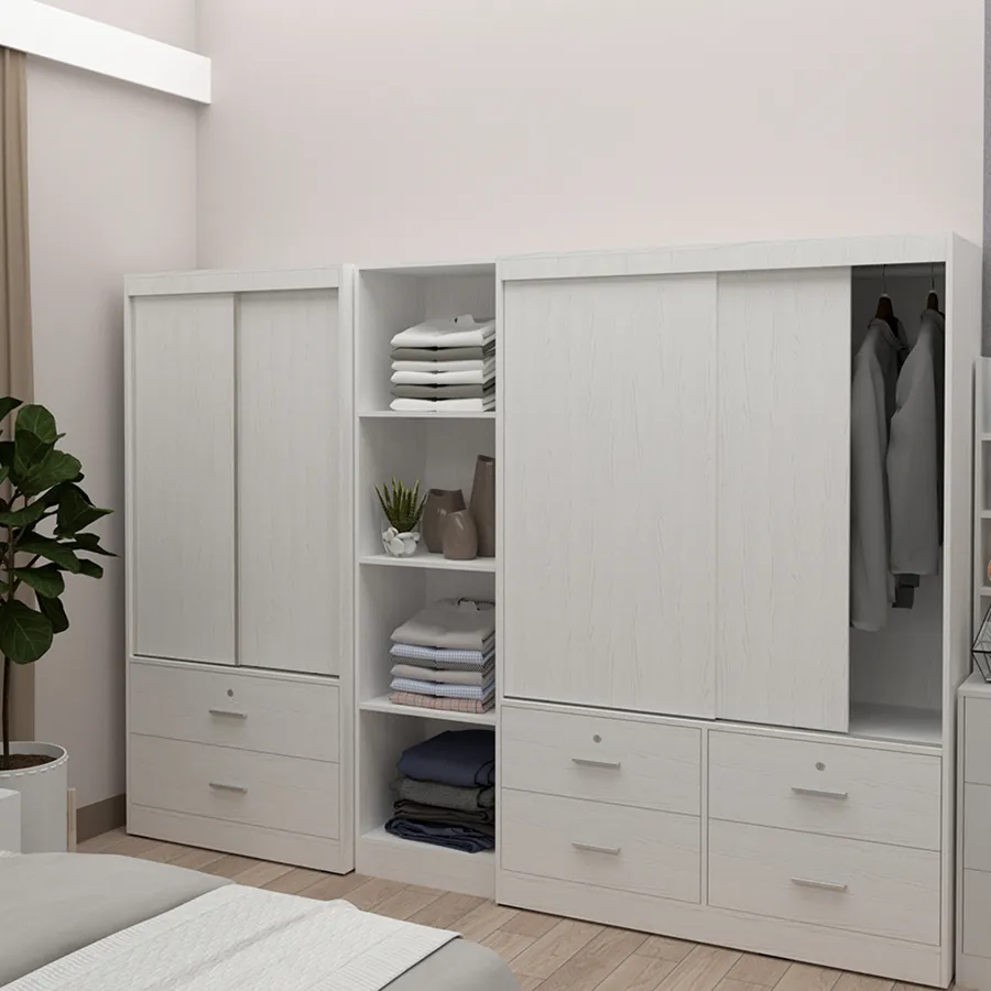 Modern 120 cm Sliding Wardrobe by Brendle - Sleek Design, Space-Saving Organizer