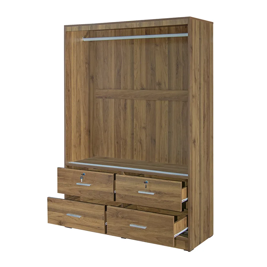 Modern 120 cm Sliding Wardrobe by Brendle - Sleek Design, Space-Saving Organizer