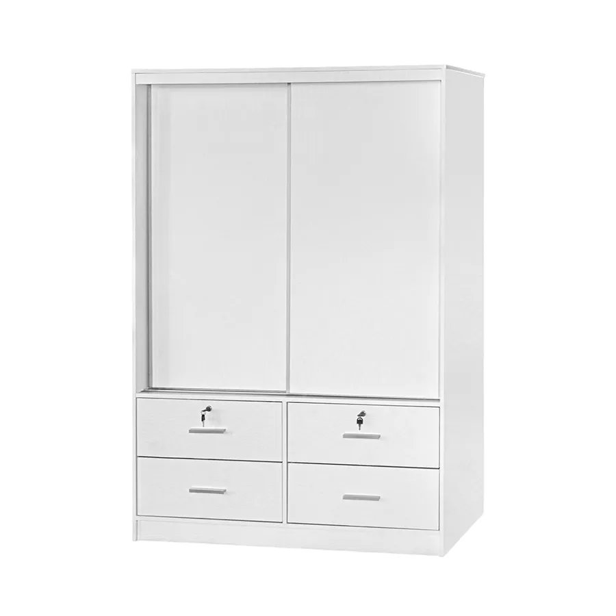 Modern 120 cm Sliding Wardrobe by Brendle - Sleek Design, Space-Saving Organizer