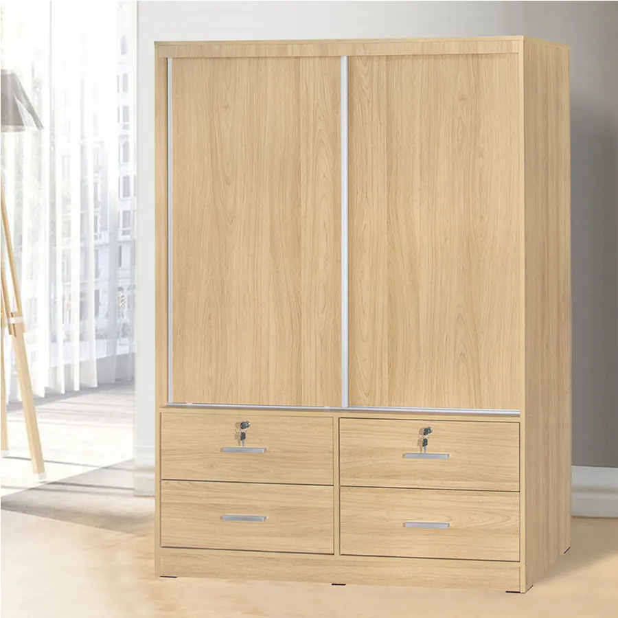 Modern 120 cm Sliding Wardrobe by Brendle - Sleek Design, Space-Saving Organizer