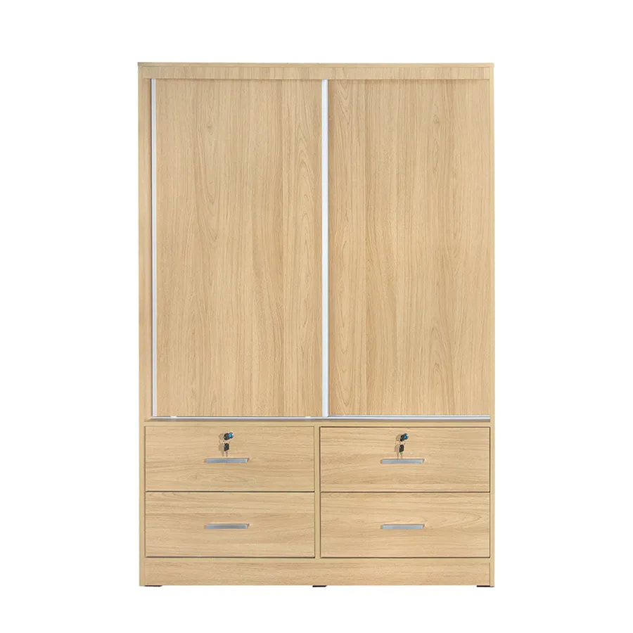 Modern 120 cm Sliding Wardrobe by Brendle - Sleek Design, Space-Saving Organizer