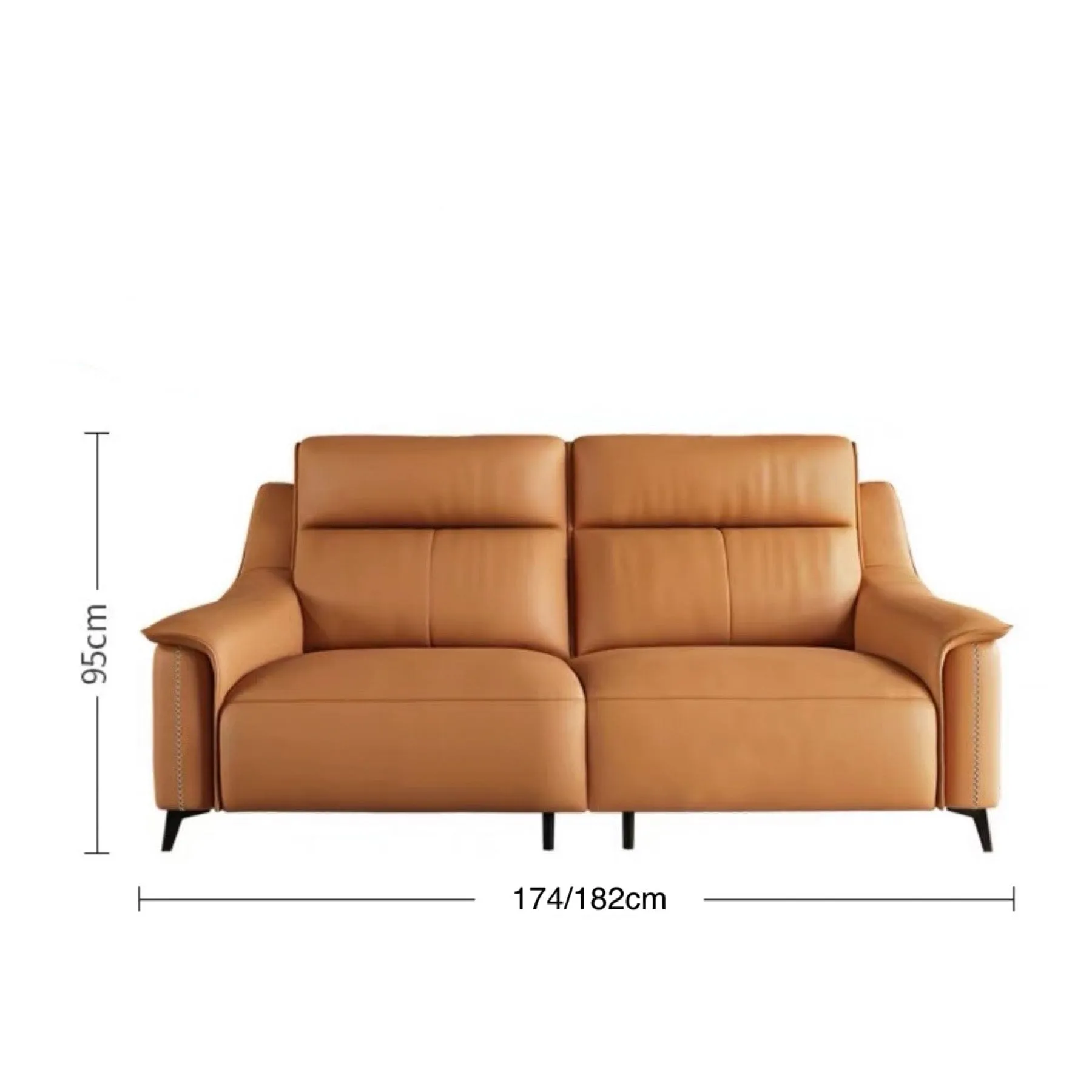 Bridgett Leather Recliner Sofa
