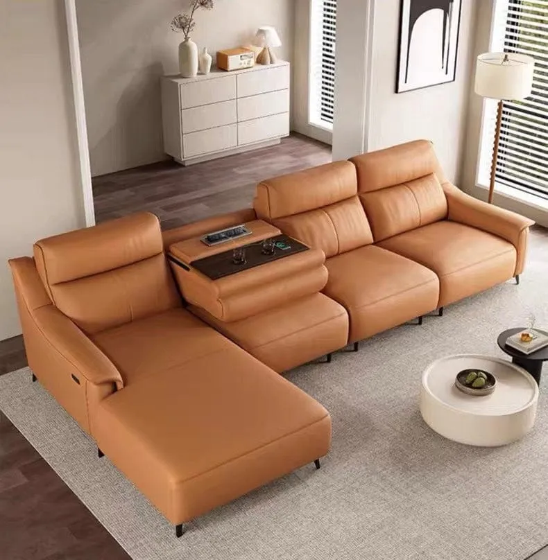 Bridgett Leather Recliner Sofa