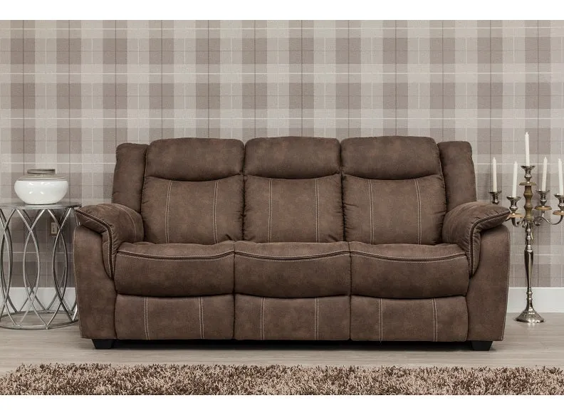 Brooklyn Fabric Three Seat Sofas