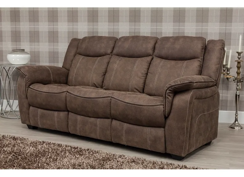 Brooklyn Fabric Two Seat Sofas (Pre-Order Charcoal)