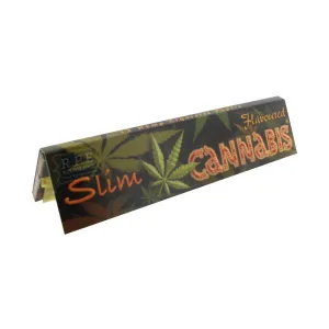 Cannabis Flavour Kingsize Slim Rolling Papers