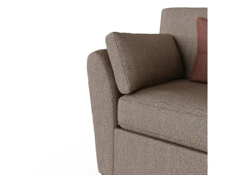 Cantrell Biscuit Two Seat Sofa