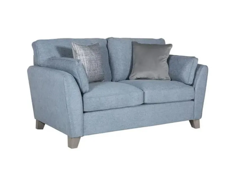 Cantrell Blue Two Seat Sofa