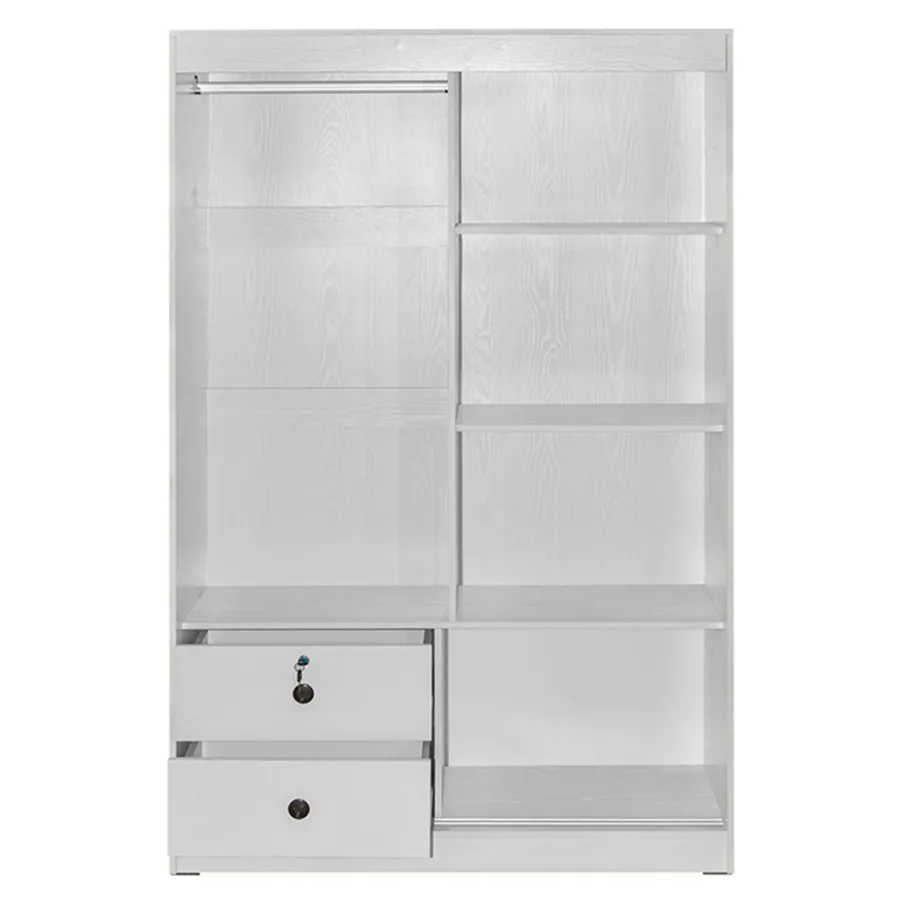 Stylish Cascio 120 cm Sliding Door Wardrobe for Space-Saving Storage