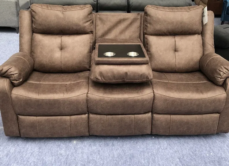 Casey Reclining 3RR Sofas With Tray