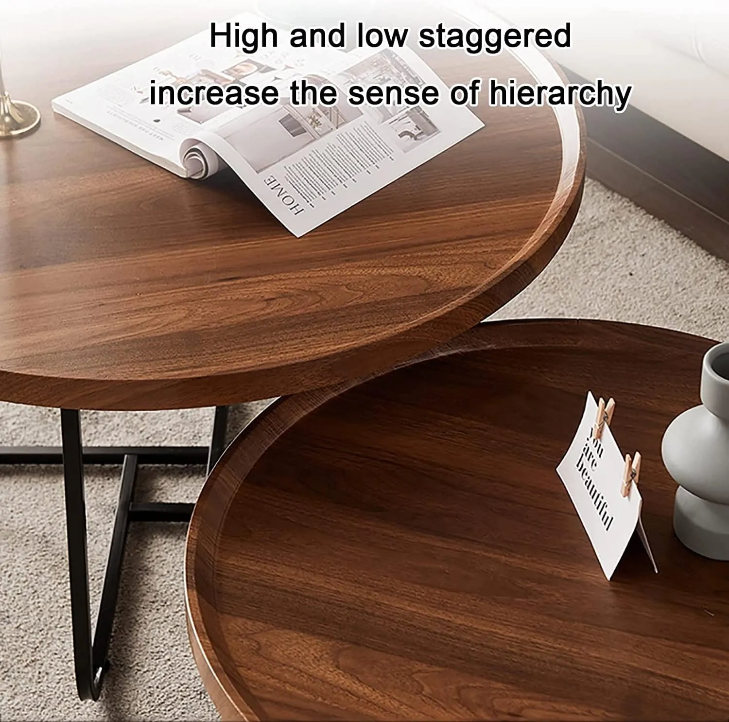 Coffee Table Side End Table-70cm
