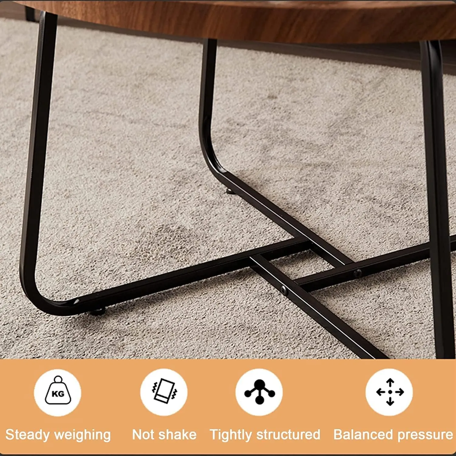 Coffee Table Side End Table-70cm