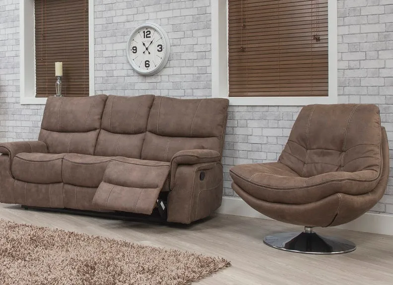 Emilio Hazel Reclining 3RR Sofa (Pre-Order Only)