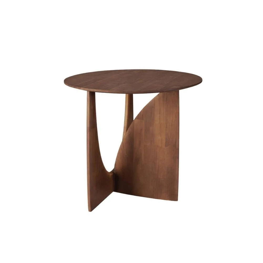 Ethnicraft Geometric Side Table - Round
