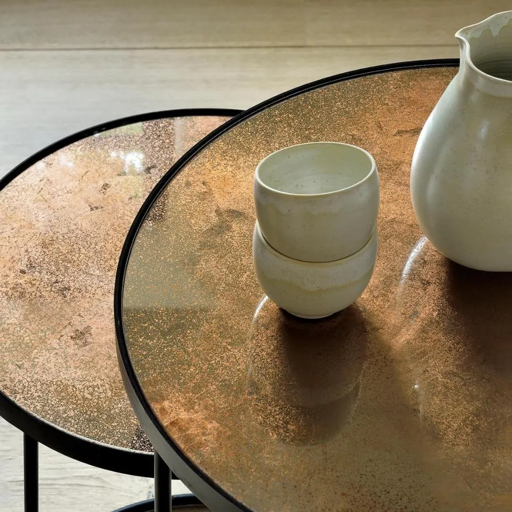 Ethnicraft Nesting Side Table Set