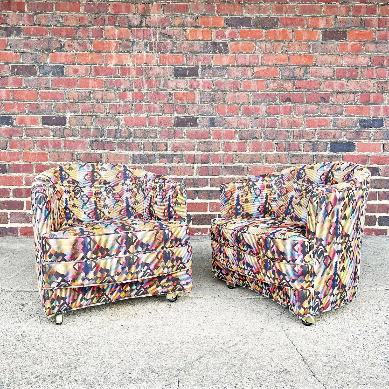 Harvey Probber Pair on Casters