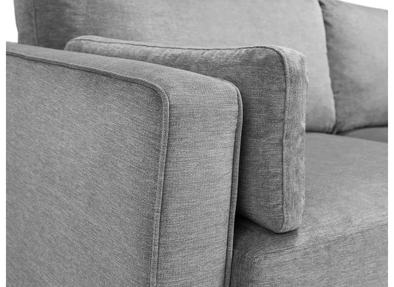 Hayward Grey Chenille Two Seat Sofa