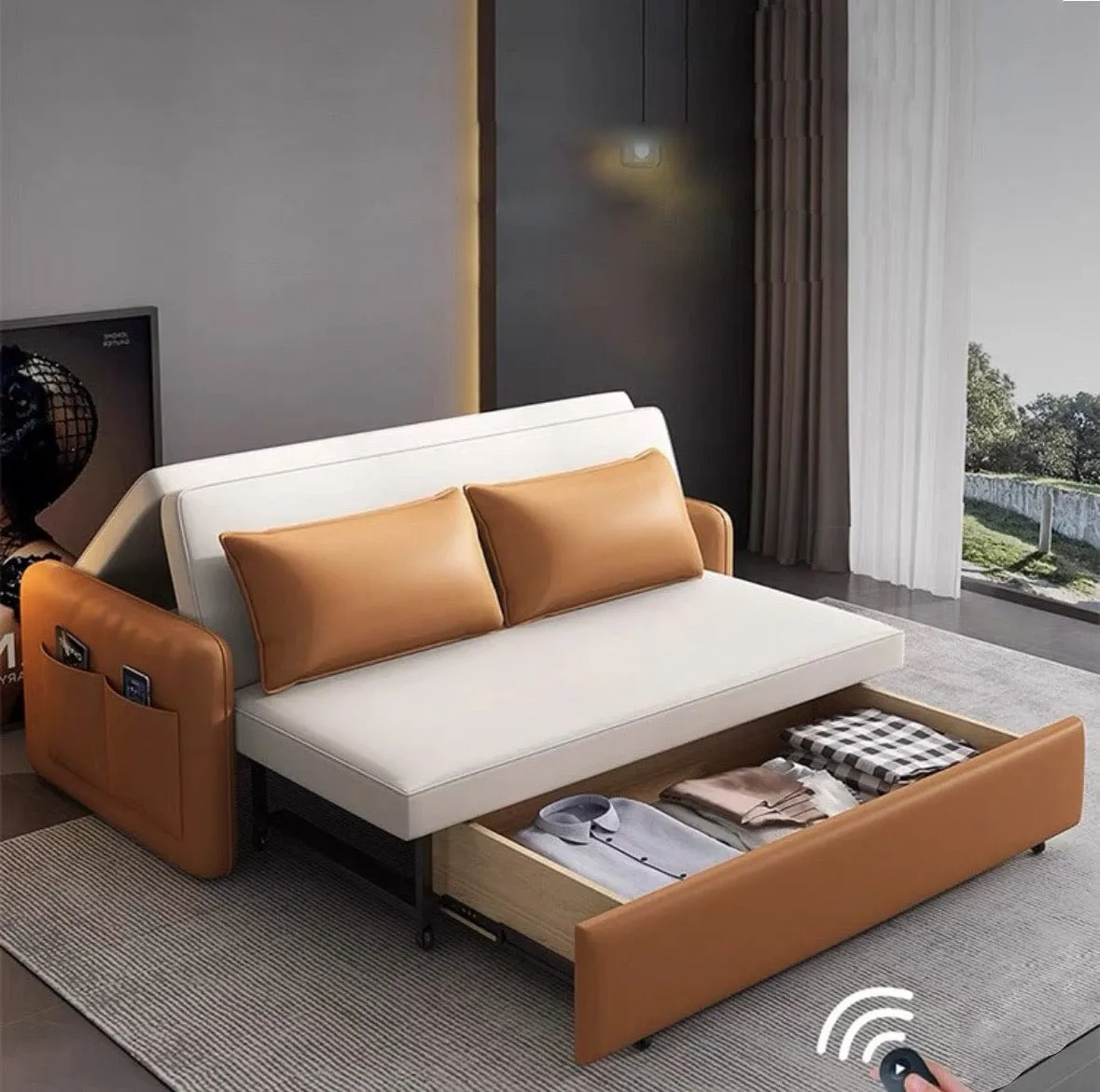 Julien Scratch Resistant Electric Sofa Bed