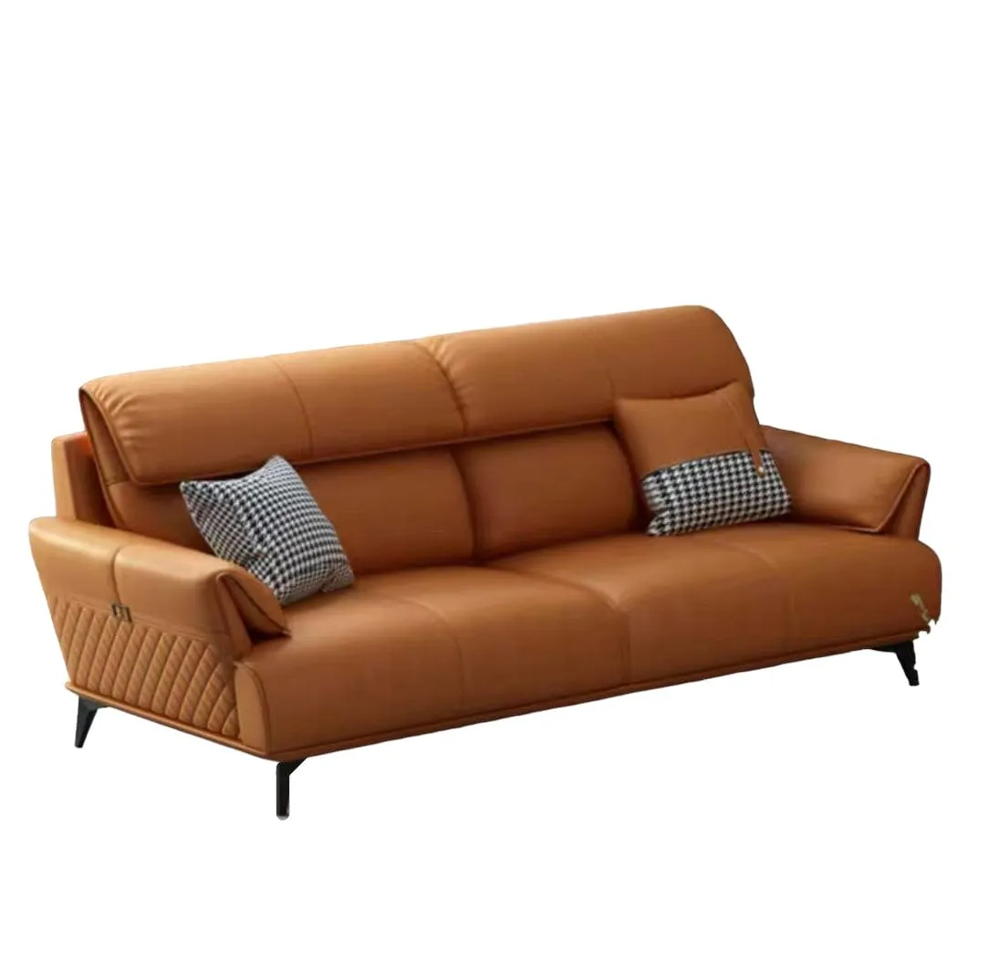 Lawry Leather Sectional Sofa