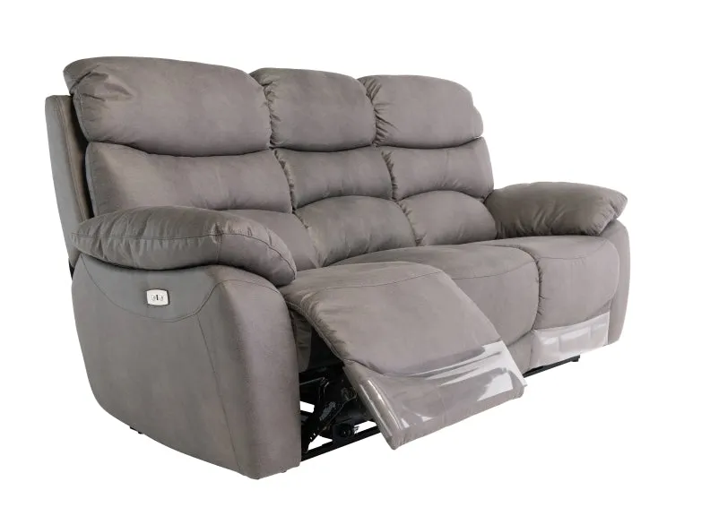 Layla Soft Touch Fabric Powered 3PP Sofas
