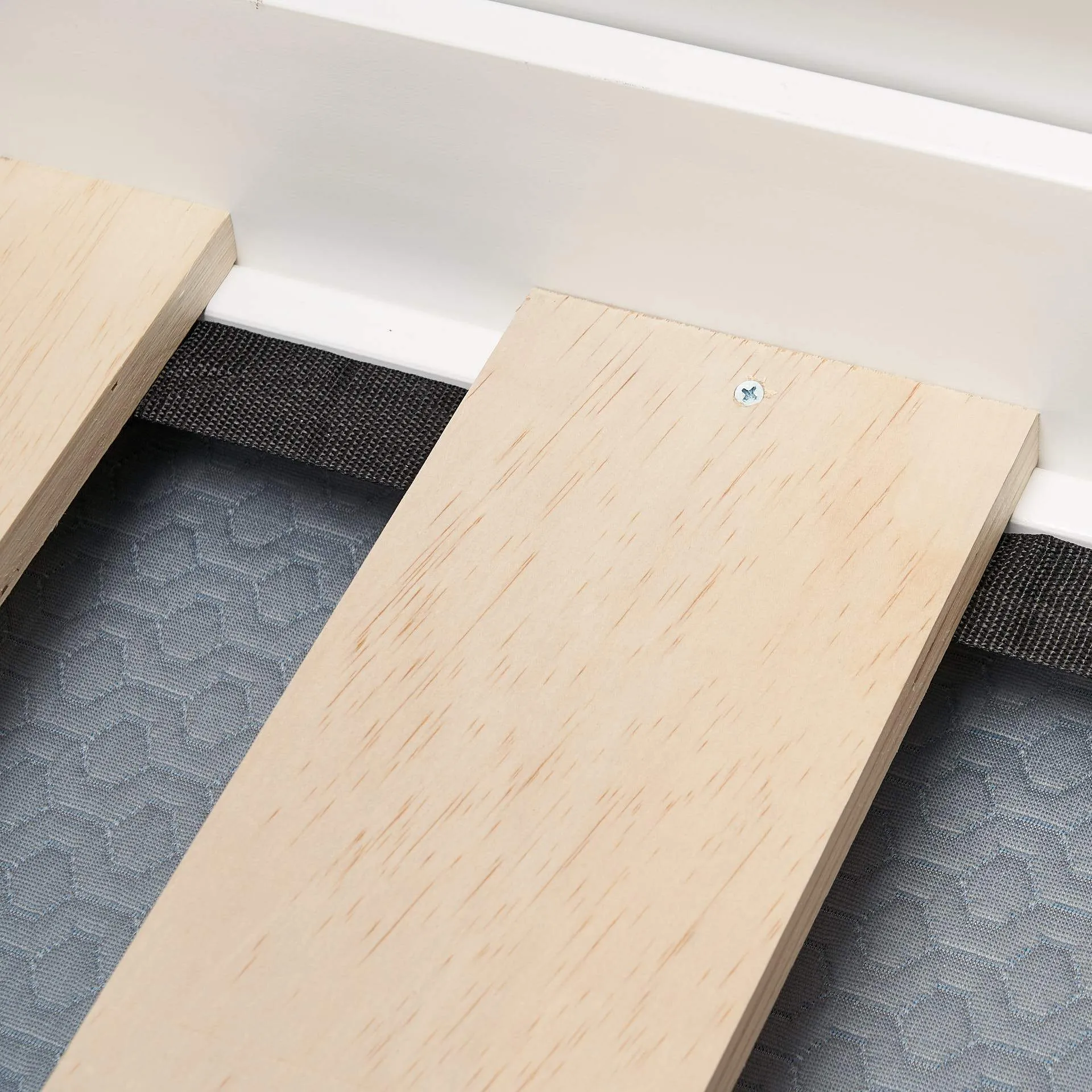 Loft Bed with Quad Desk and Pedestal Shelf Unit