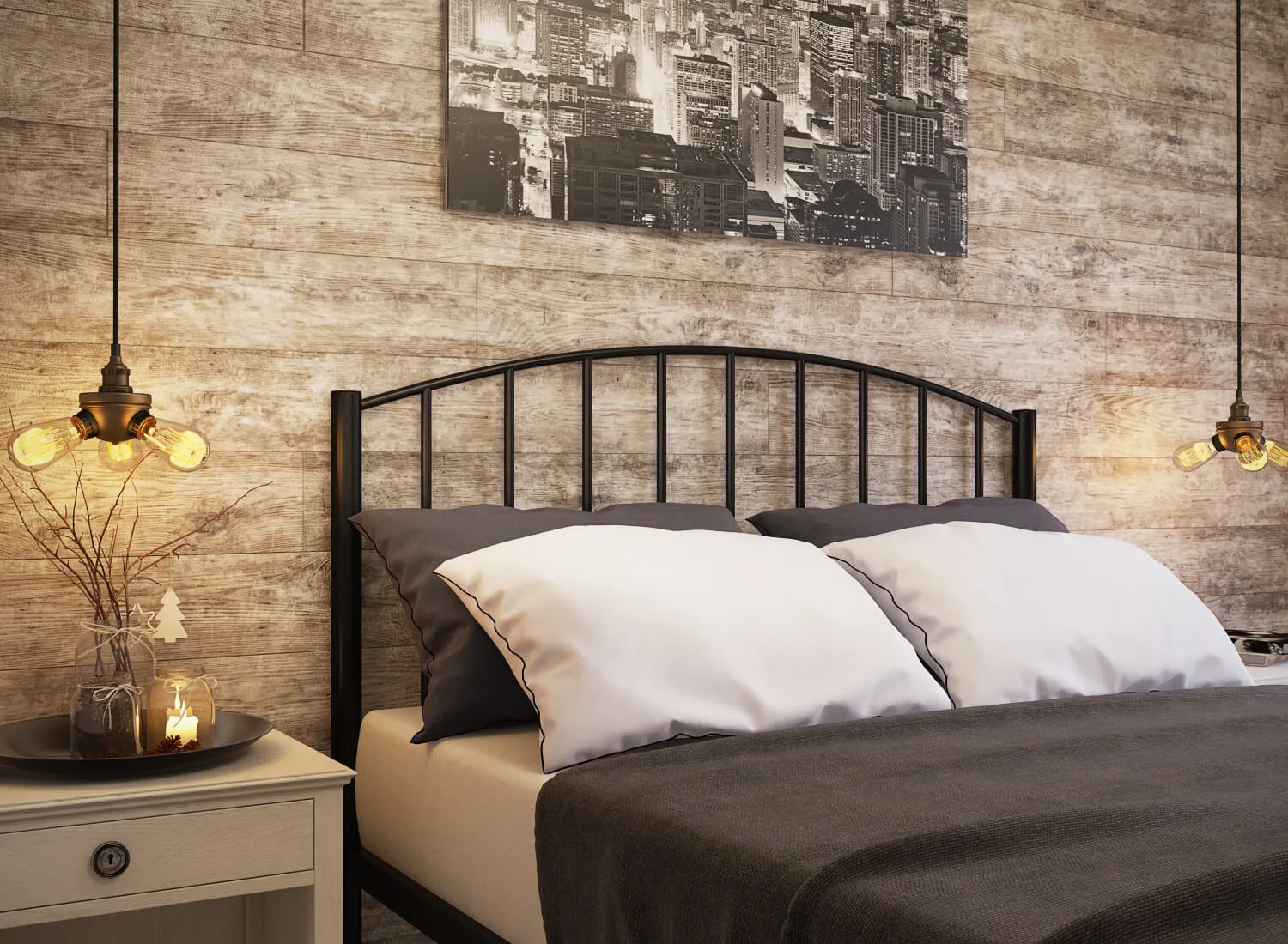 Memphis Metal Bed Frame - Custom