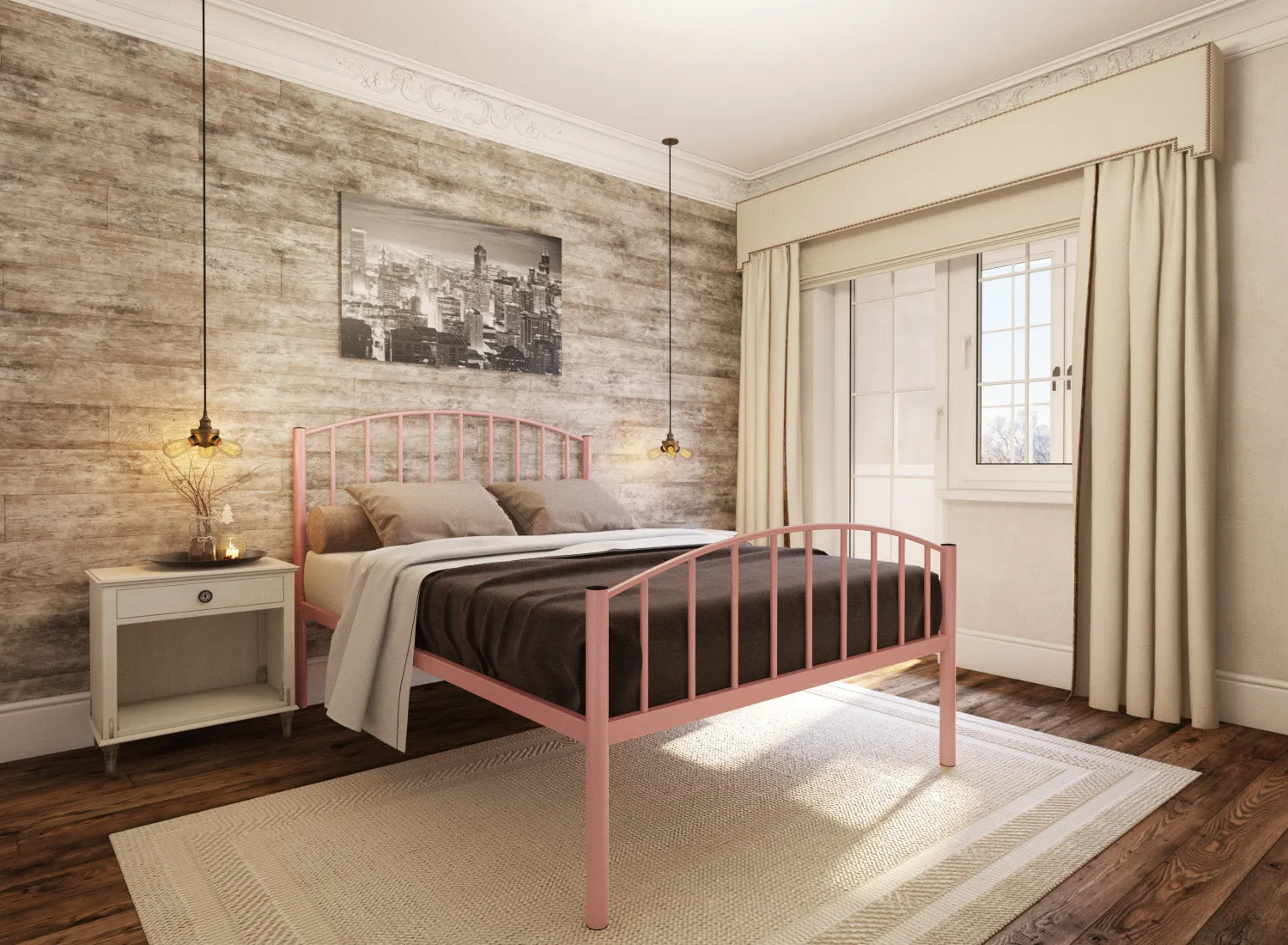 Memphis Metal Bed Frame - Custom